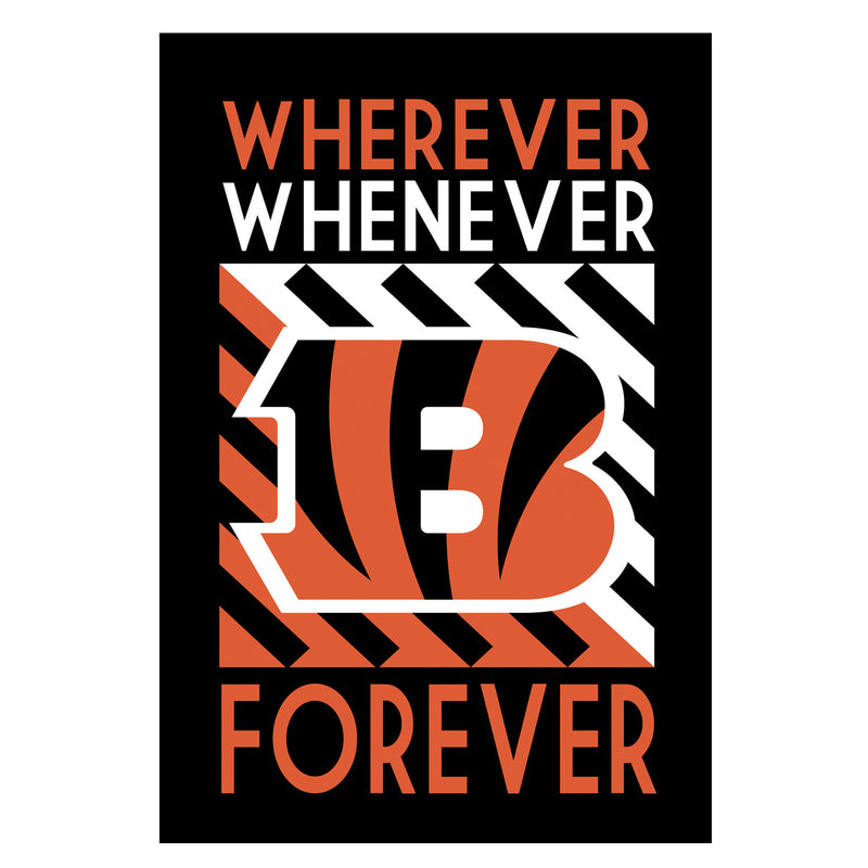 Cincinnati Bengals, WWF Flag REG,13lu3806wwf