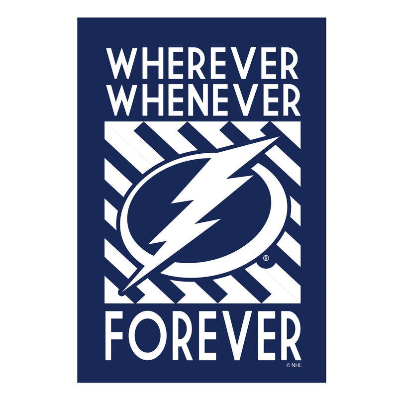 Tampa Bay Lightning, WWF Flag REG,13lu4375wwf