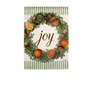 Joy Wreath Moire House Flag,13m12227