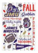 James Madison University, Moire Flag, House Size, Fall Seasonal,13m902
