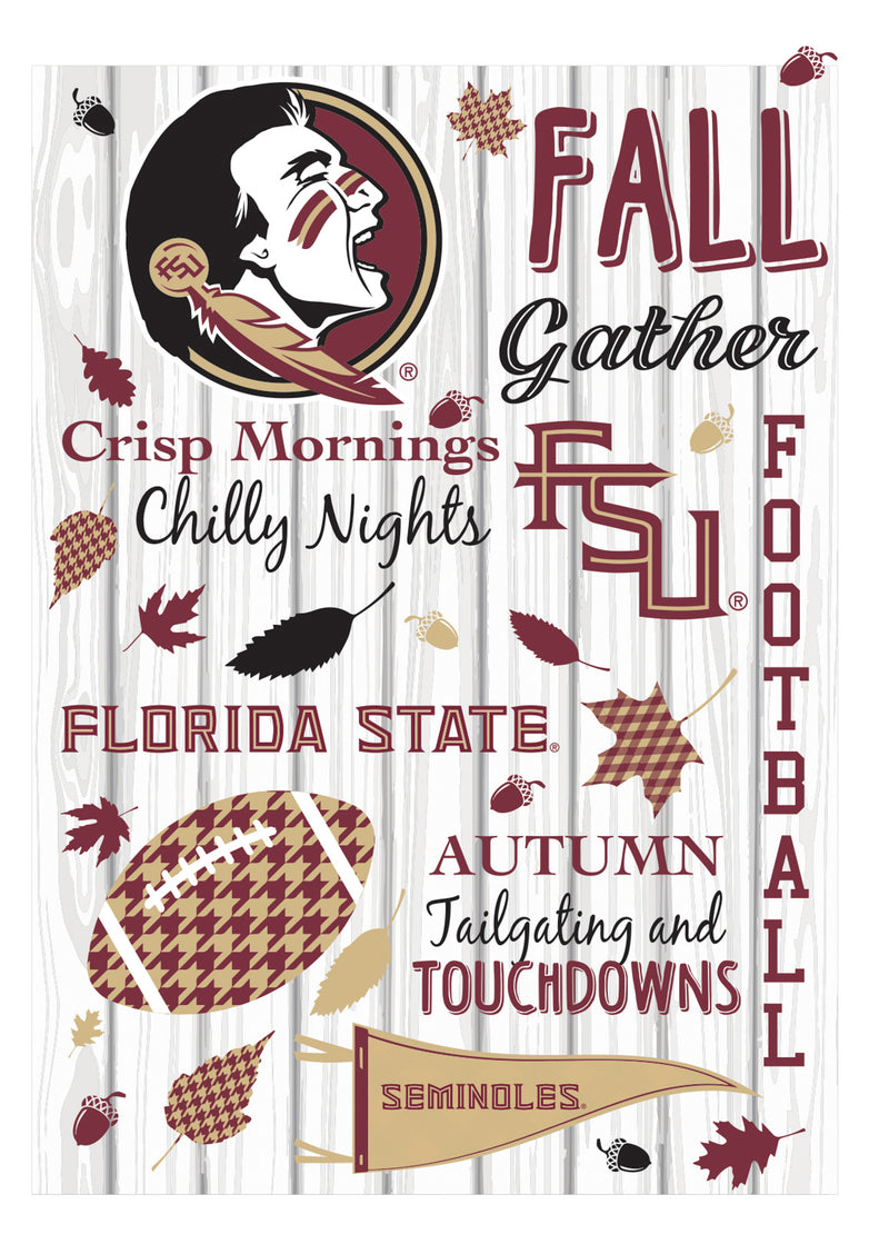 Florida State University, Moire Flag, House Size, Fall Seasonal,13m918