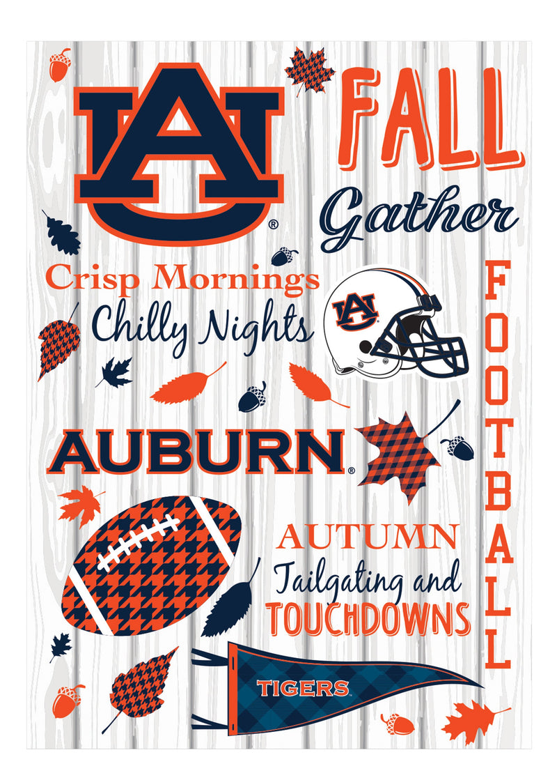 Auburn University, Moire Flag, House Size, Fall Seasonal,13m928