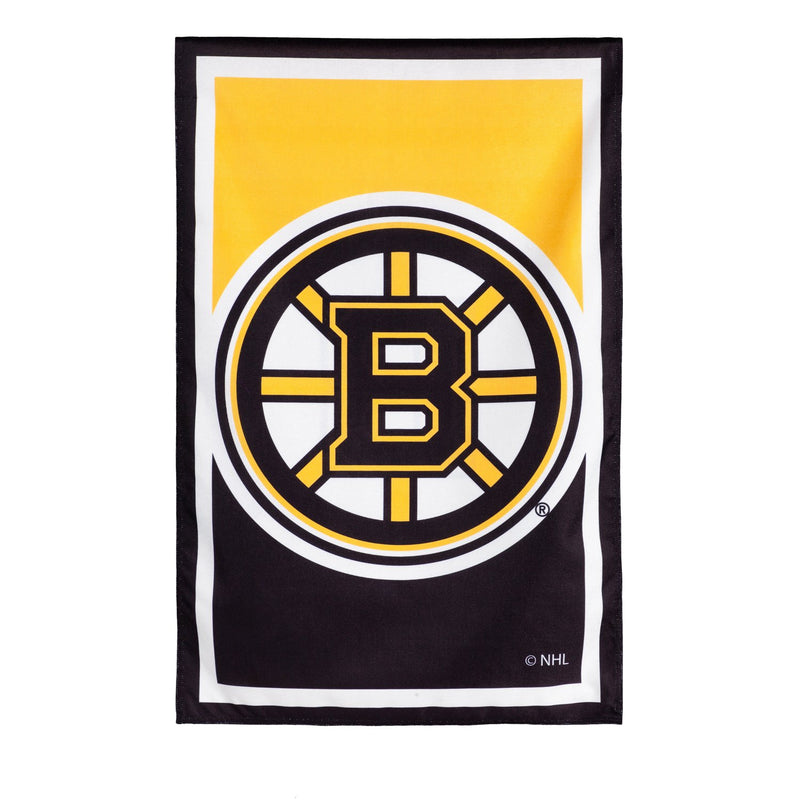 Flag, DS New Burlap, Reg, Boston Bruins,13nb4351