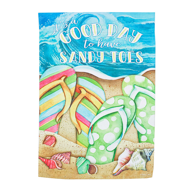 Sandy Toes House Suede Flag,13s10243