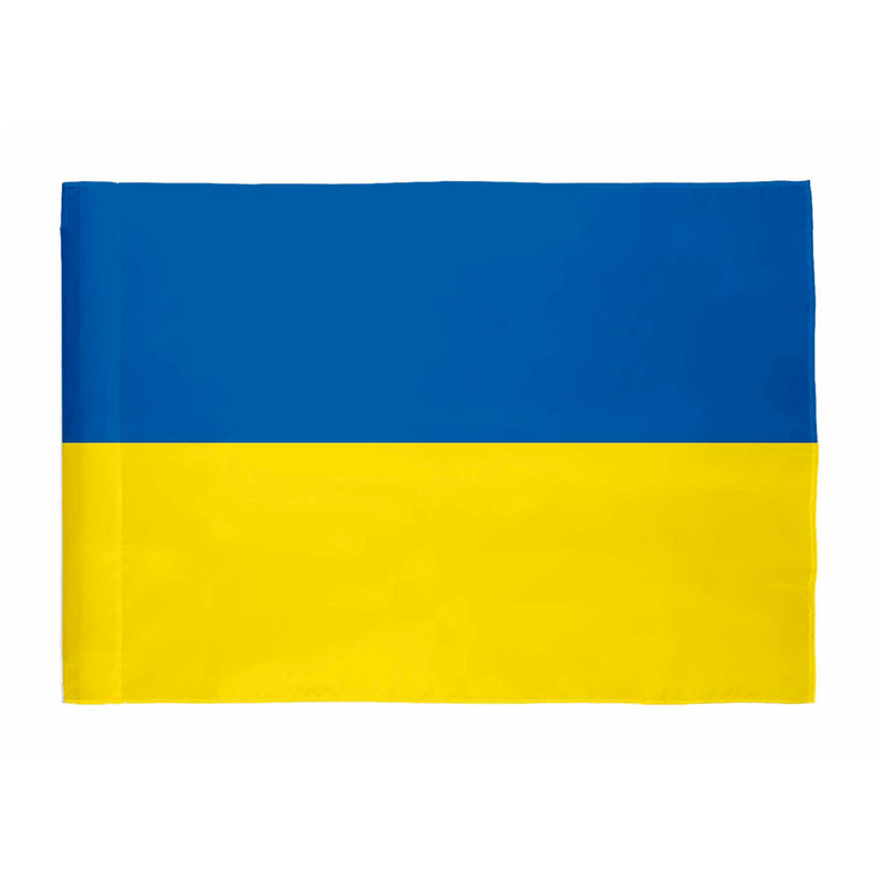 Ukraine Support House Suede Flag,13s10949