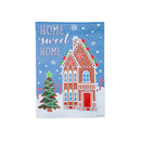 Gingerbread Home Suede House Flag,13s11125