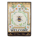 Humble Bee Suede House Flag,13s11321