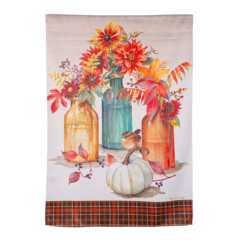 Collecting Autumn Suede House Flag,13s12370