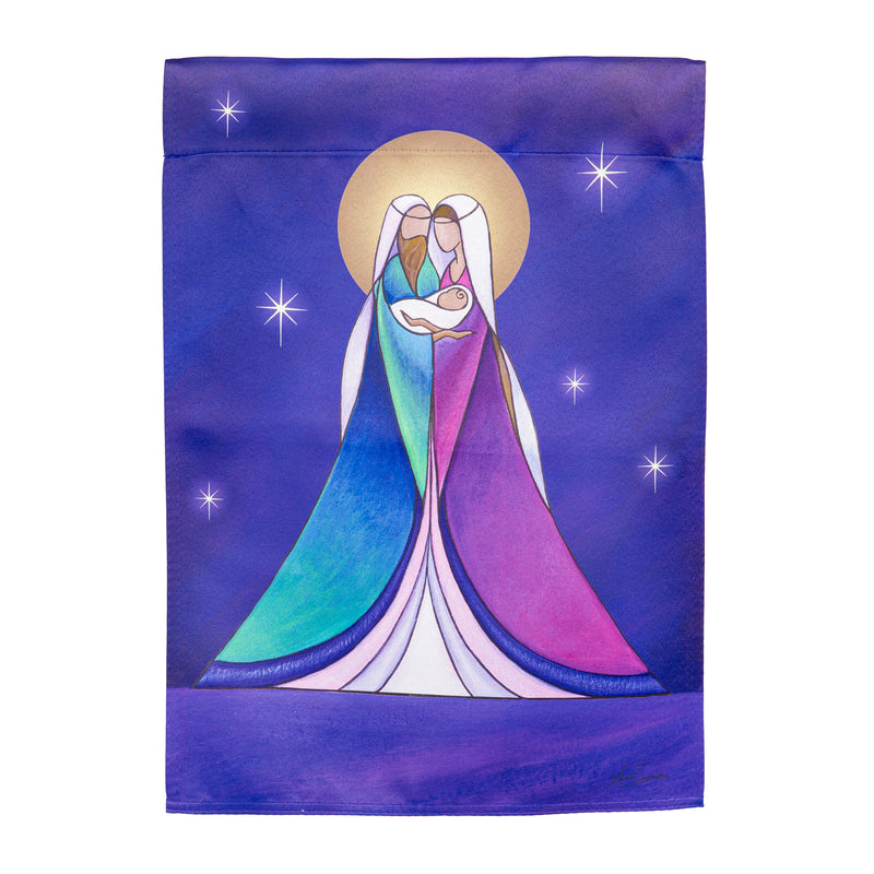 Holy Family Suede House Flag,13s12427