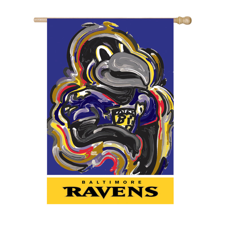 Baltimore Ravens, Suede REG Justin Patten,13s3802jpa