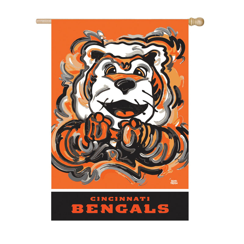 Cincinnati Bengals, Suede REG Justin Patten,13s3806jpa