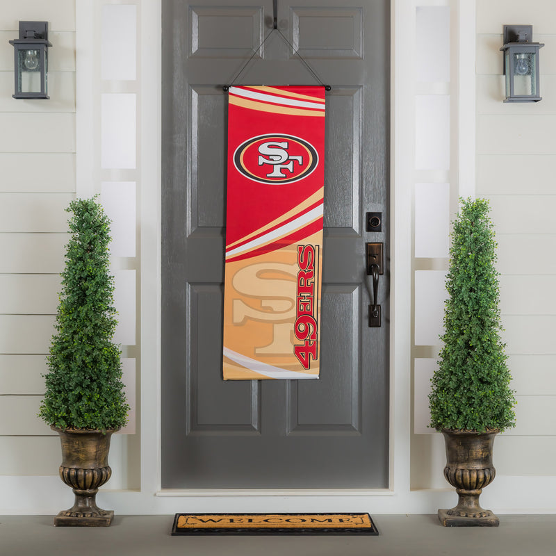 San Francisco 49ers, Dowel Banner,13ds3826fb