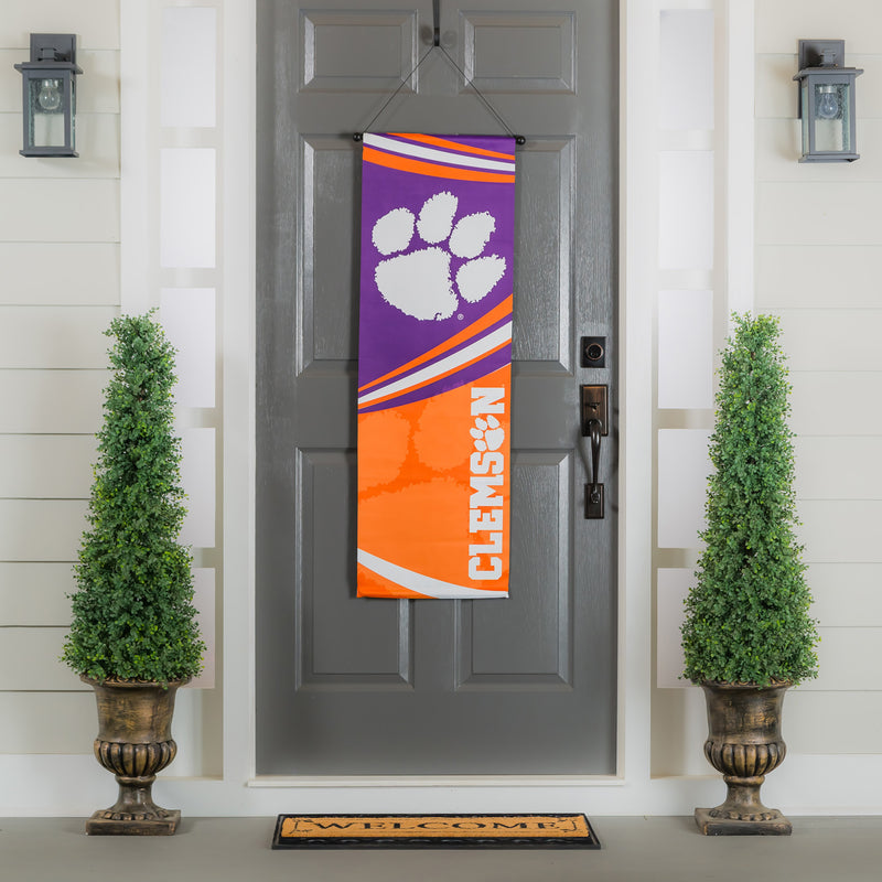 Clemson University, Dowel Banner,13ds912fb