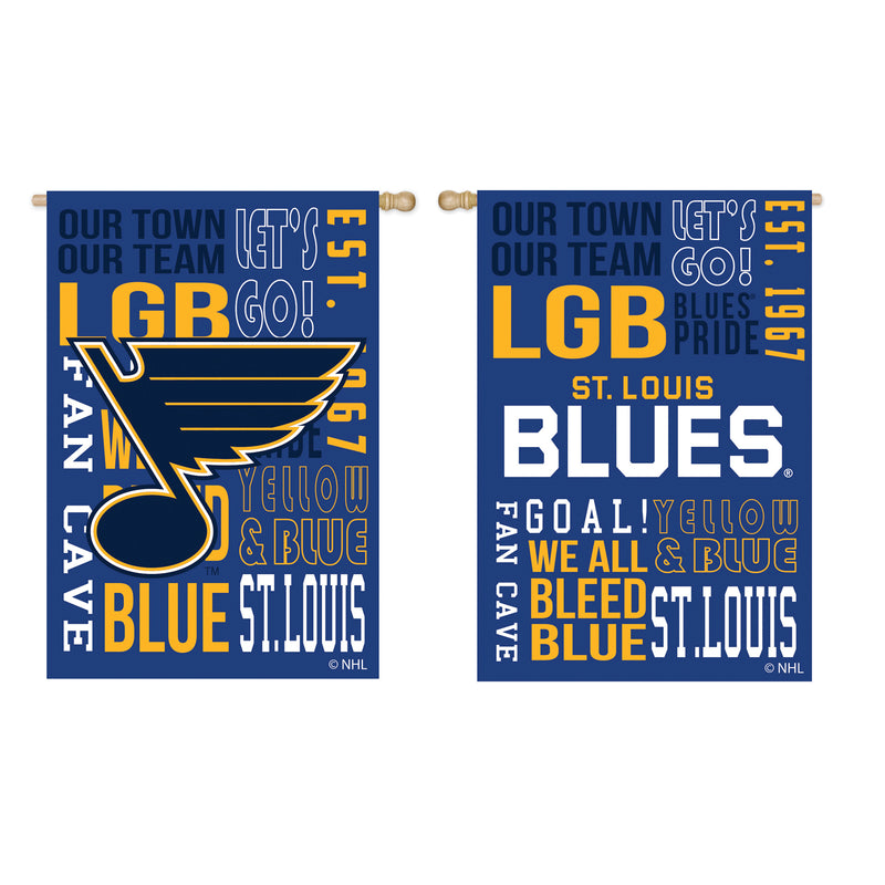 Evergreen St Louis Blues, Fan Rules ES REG, 43'' x 29'' inches