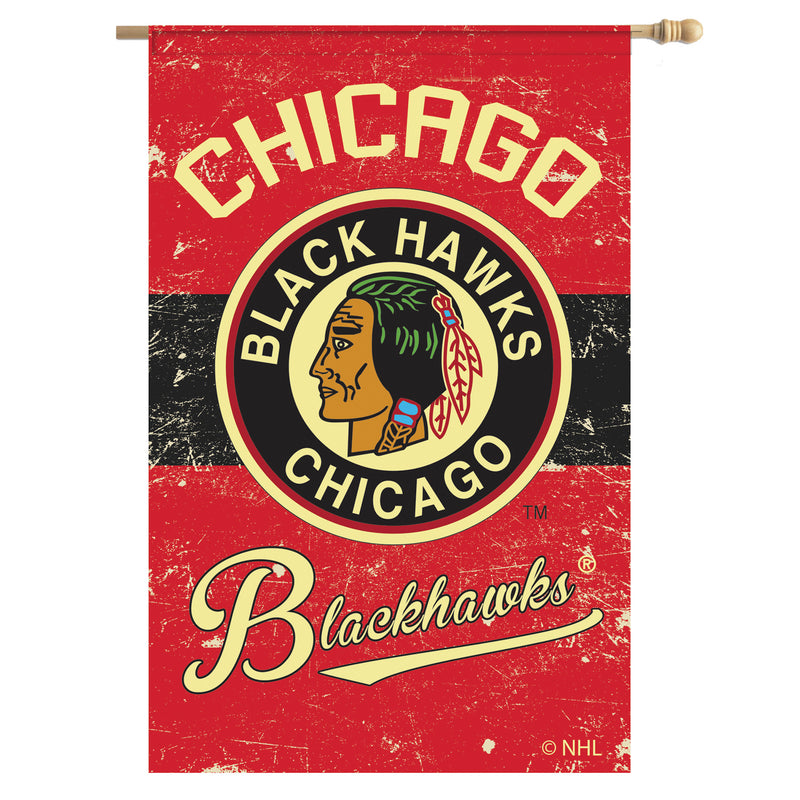 Chicago Blackhawks, Vintage Linen REG,13l4355vint