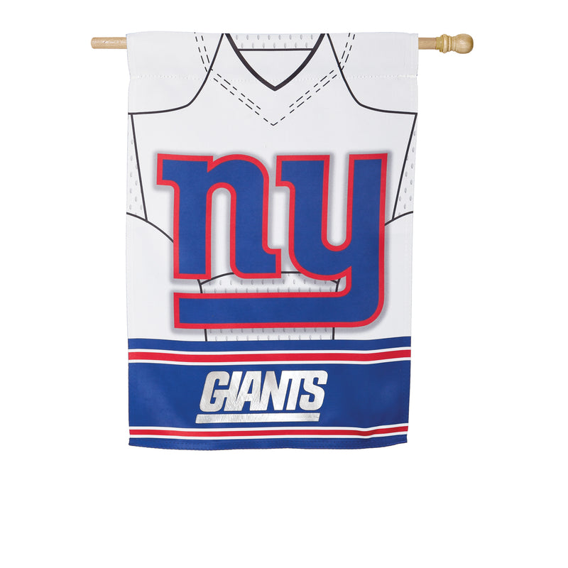 Flag, DS Suede, Foil, Reg, Jersey, New York Giants,13s3820blj