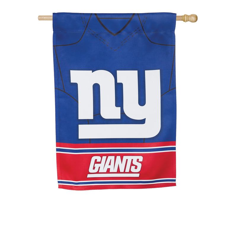 Flag, DS Suede, Foil, Reg, Jersey, New York Giants,13s3820blj