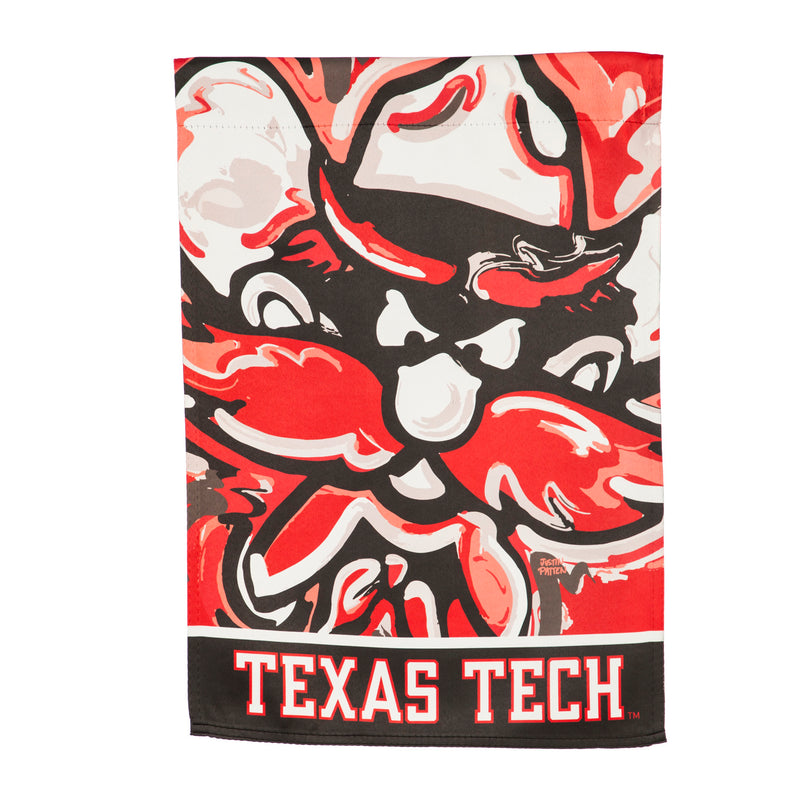 Evergreen Texas Tech University, Suede REG Justin Patten, 43'' x 29'' inches