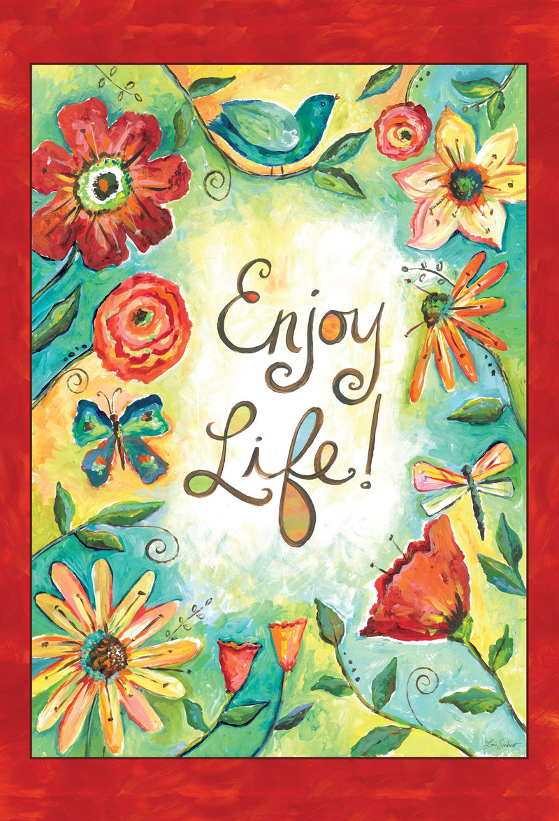 Field of Flowers Suede Garden Flag,141265an