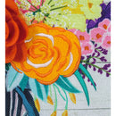 Farmhouse Bicycle Garden Burlap Flag,14b10271