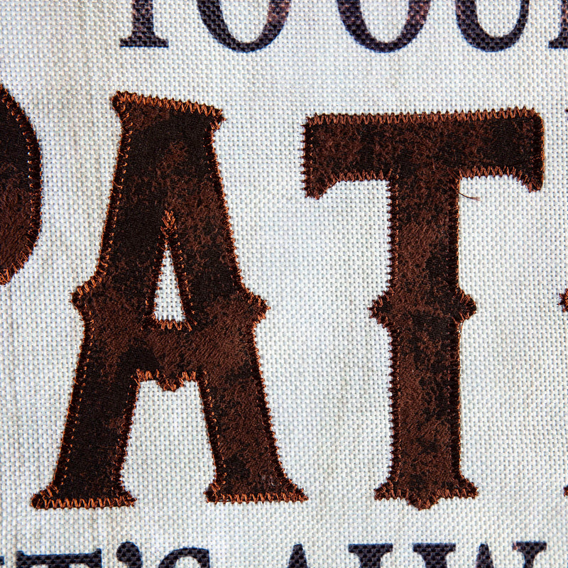 Welcome to Our Patio Garden Burlap Flag,14b10315