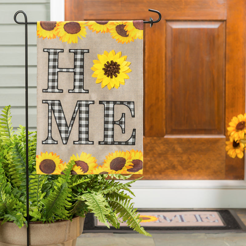 Sunflower Home Garden Burlap Flag,14b10401