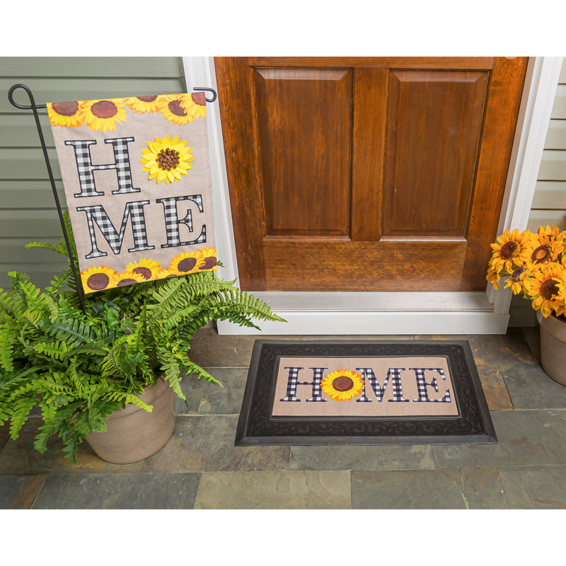 Sunflower Home Garden Burlap Flag,14b10401