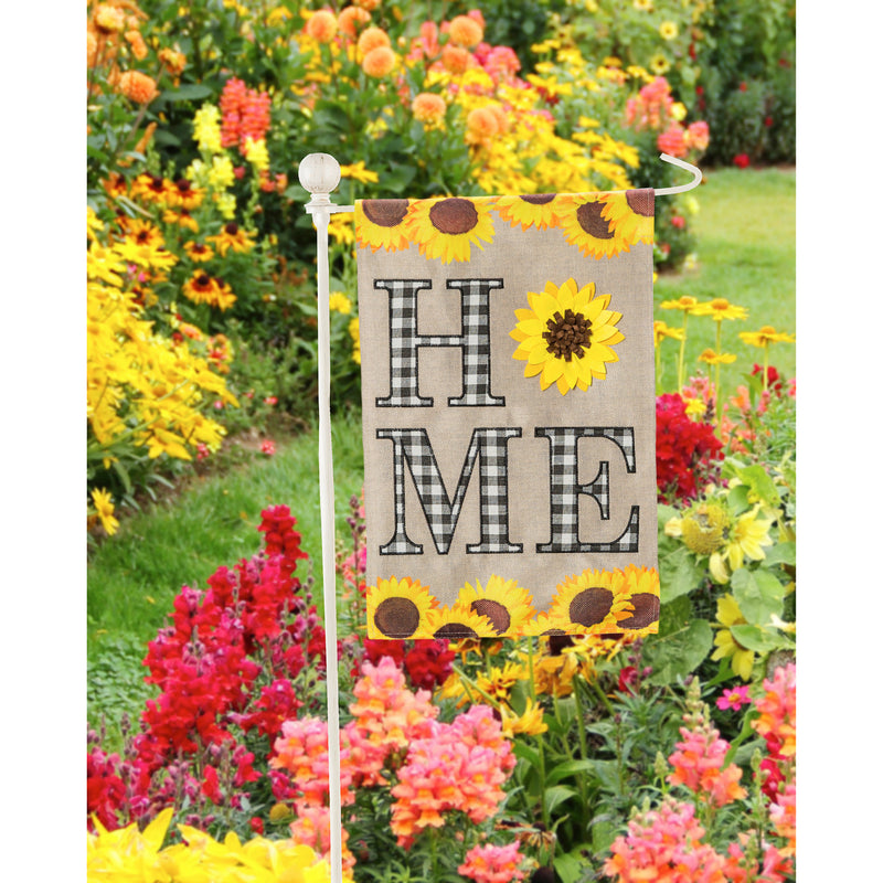 Sunflower Home Garden Burlap Flag,14b10401