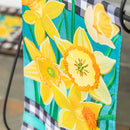 Daffodil Garden Garden Burlap Flag,14b10742