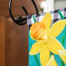 Daffodil Garden Garden Burlap Flag,14b10742