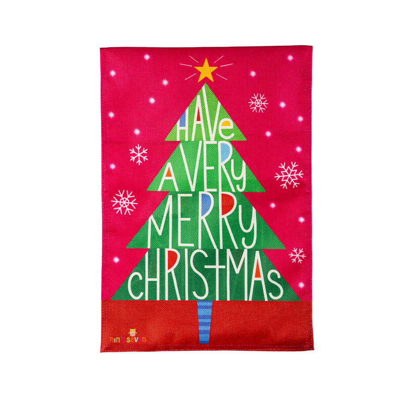 Have a Merry Christmas Burlap Garden Flag,14b12220