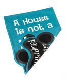 Paw Prints Garden Burlap Flag,14b3731bl