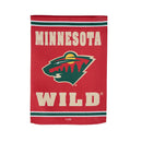 Embossed Suede Flag, GDN Size, Minnesota Wild,14es4363