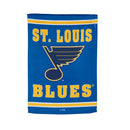 Embossed Suede Flag, GDN Size, St Louis Blues,14es4374