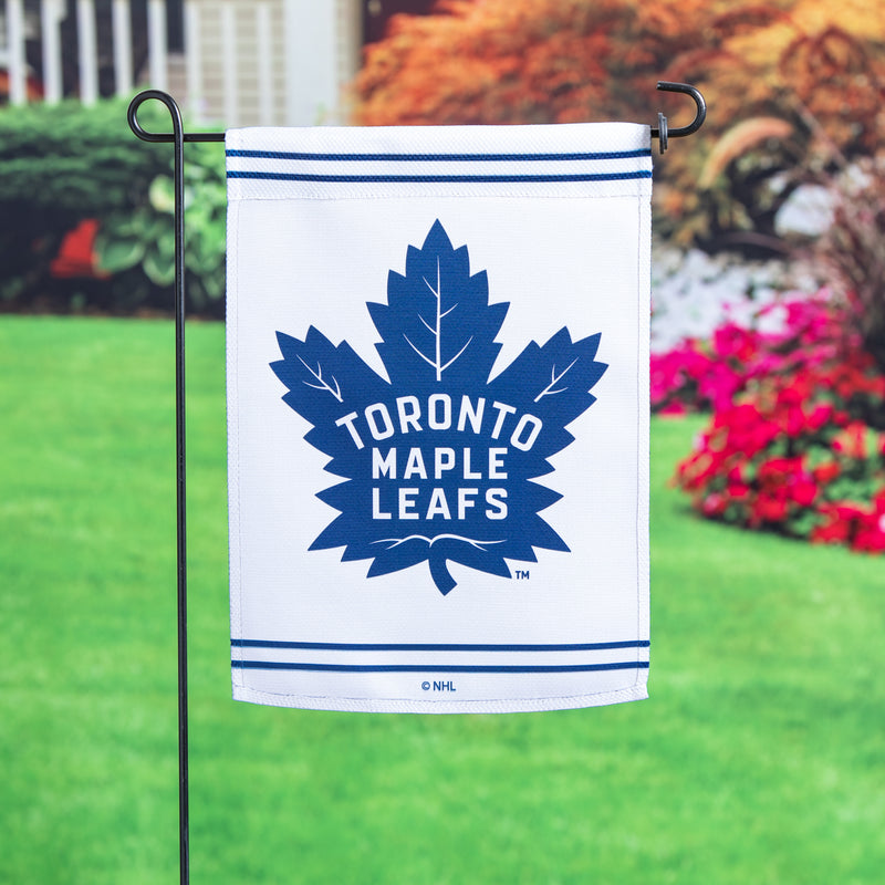 Embossed Suede Flag, GDN Size, Toronto Maple Leafs,14es4376