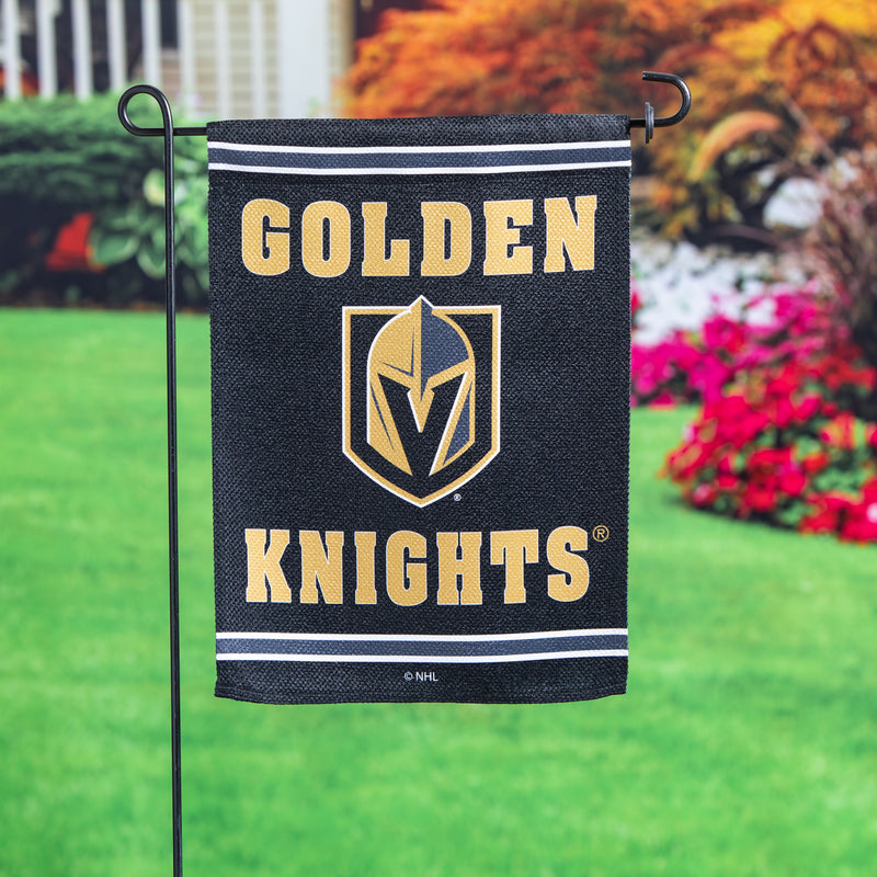 Embossed Suede Flag, GDN Size, Vegas Golden Knights,14es4380