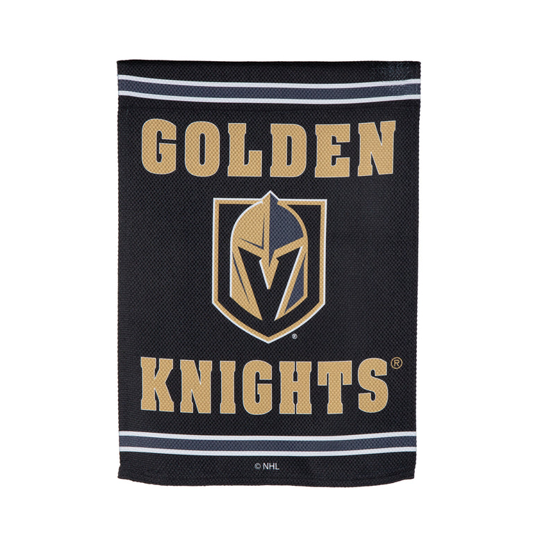 Evergreen Flag,Embossed Suede Flag, GDN Size, Vegas Golden Knights,12.5x0.2x18 Inches