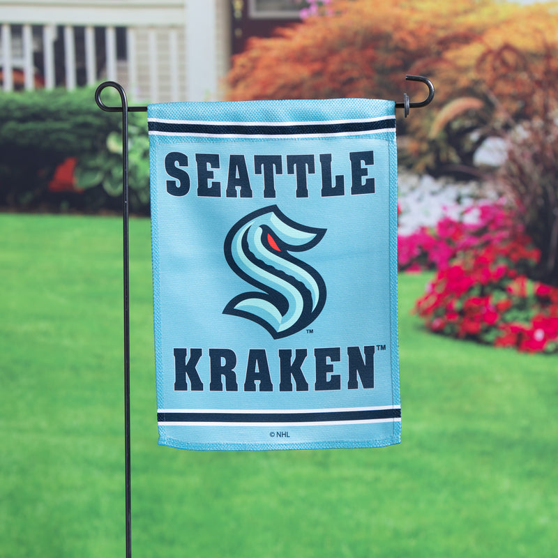 Embossed Suede Flag, GDN Size, Seattle Kraken,14es4381