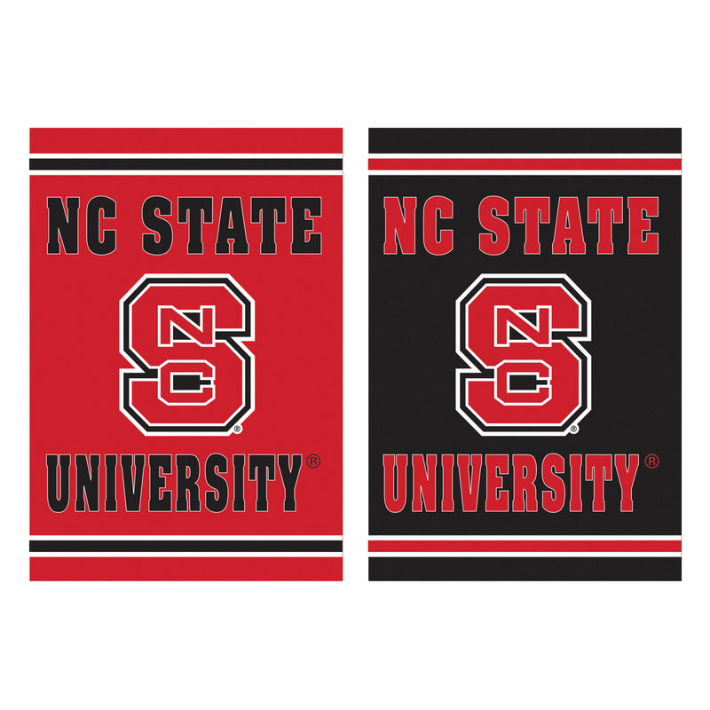 Embossed Suede Flag, GDN Size, North Carolina State University,14es909