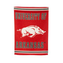 Embossed Suede Flag, GDN Size, University of Arkansas,14es911