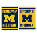 Embossed Suede Flag, GDN Size, University Of Michigan,14es920