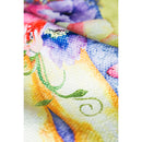 Floral Boots Garden Textured Suede Flag,14es9444