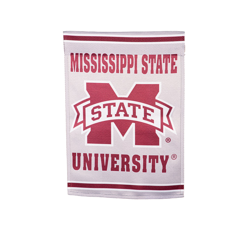 Embossed Suede Flag, GDN Size, Mississippi State University,14es948