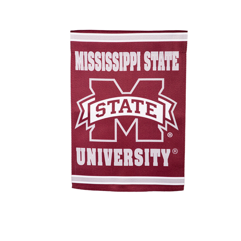 Embossed Suede Flag, GDN Size, Mississippi State University,14es948