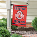 Embossed Suede Flag, GDN Size, Ohio State University,14es973