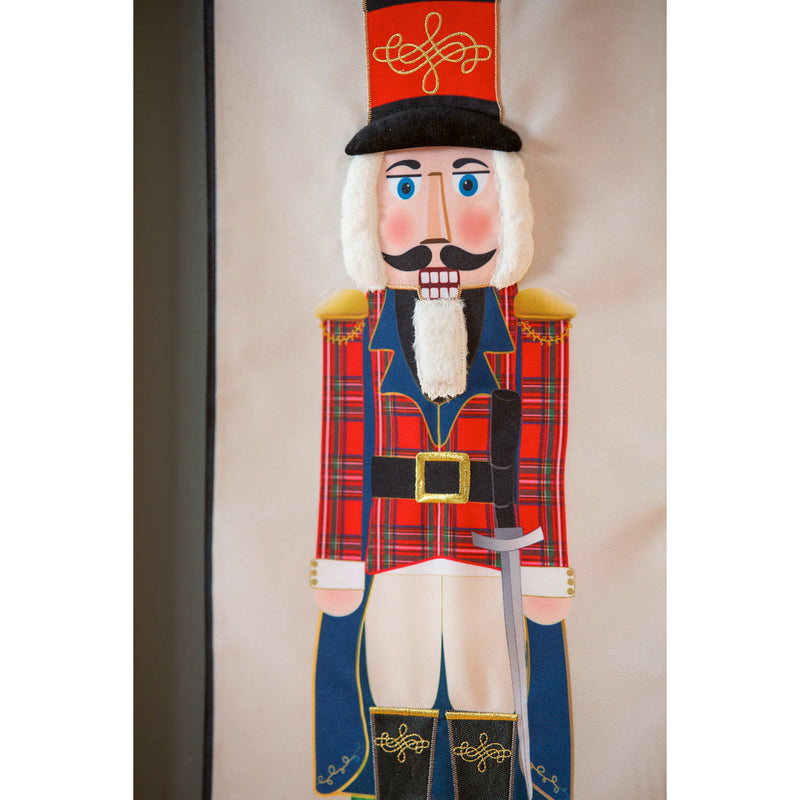 Plaid Nutcracker Everlasting Impressions Textile Decor,14l10031xl