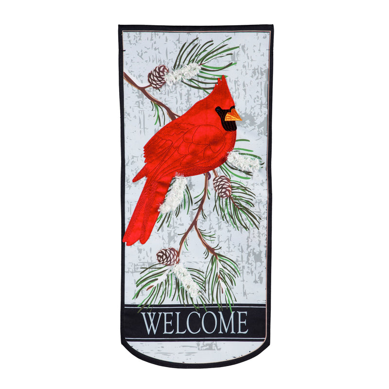 Winter Cardinal Everlasting Impressions Textile Décor,14l10032xl