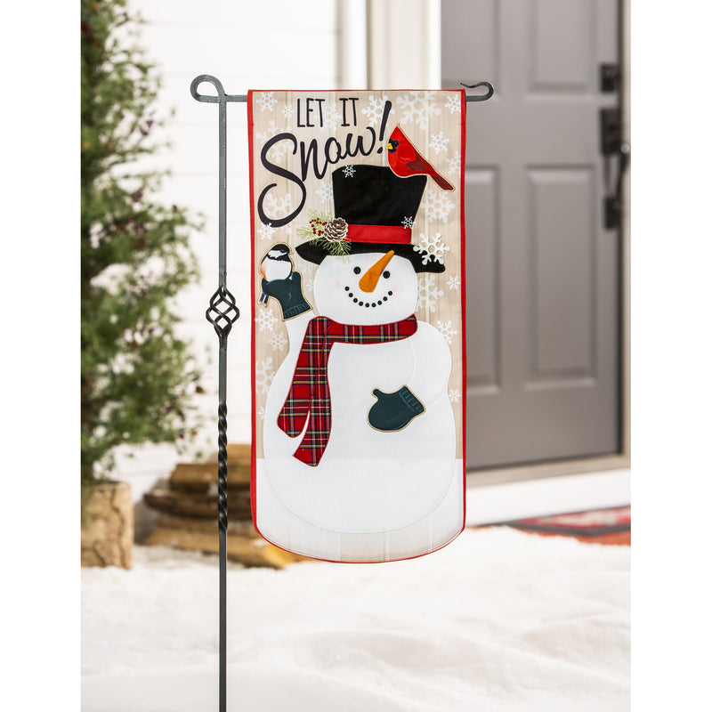 Let it Snow! Everlasting Impression Textile Decor,14l10532xl