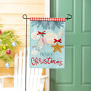 Seashell Ornaments Garden Linen Flag,14l10631