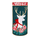 Christmas Reindeer Everlasting Impressions Textile Decor,14l11144xl